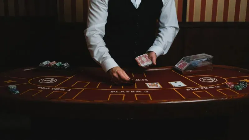 Instructions for playing the Poker game through options